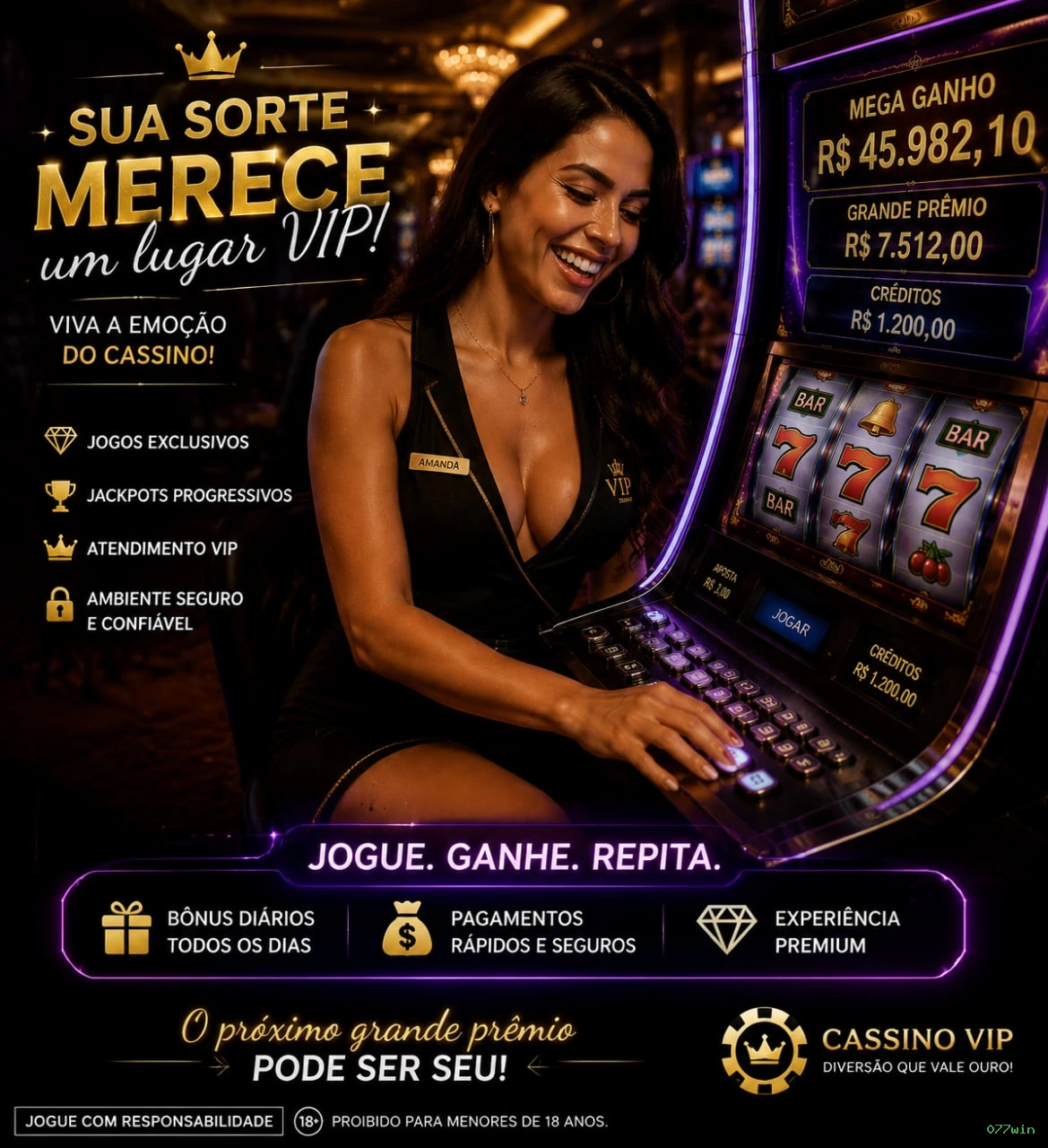 Depositar 077win